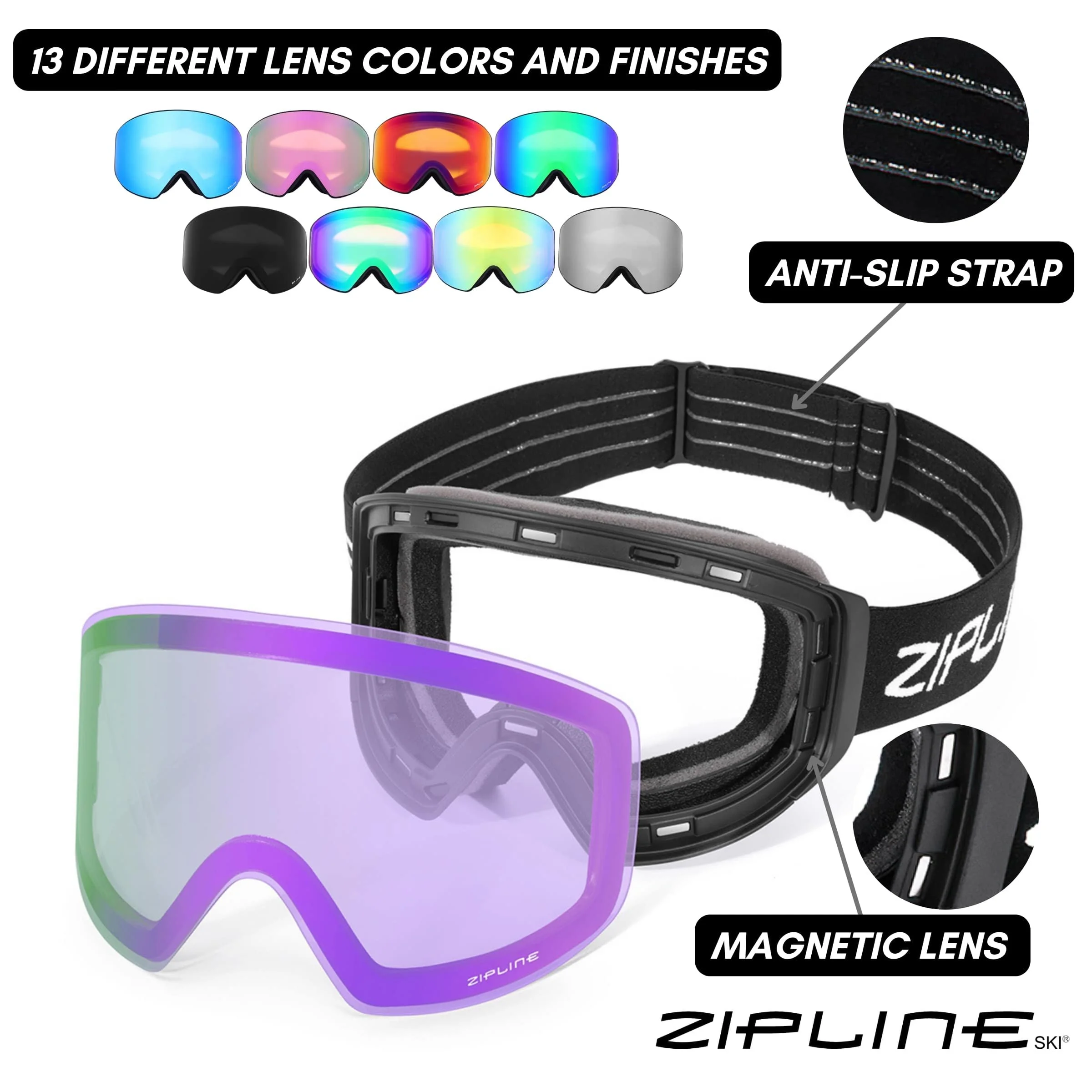 KROI 「Lens」 LP新品未開封品Lens Podium XT Replacement Lens Only — Zipline Ski